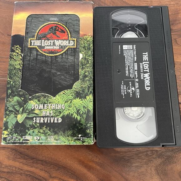 The Lost World: Jurassic Park VHS 1997 Universal - Picture 4 of 5